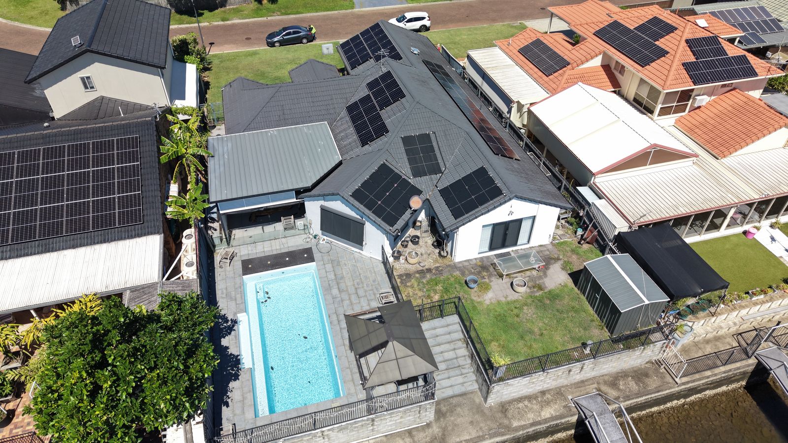Complete solar system Burpengary home