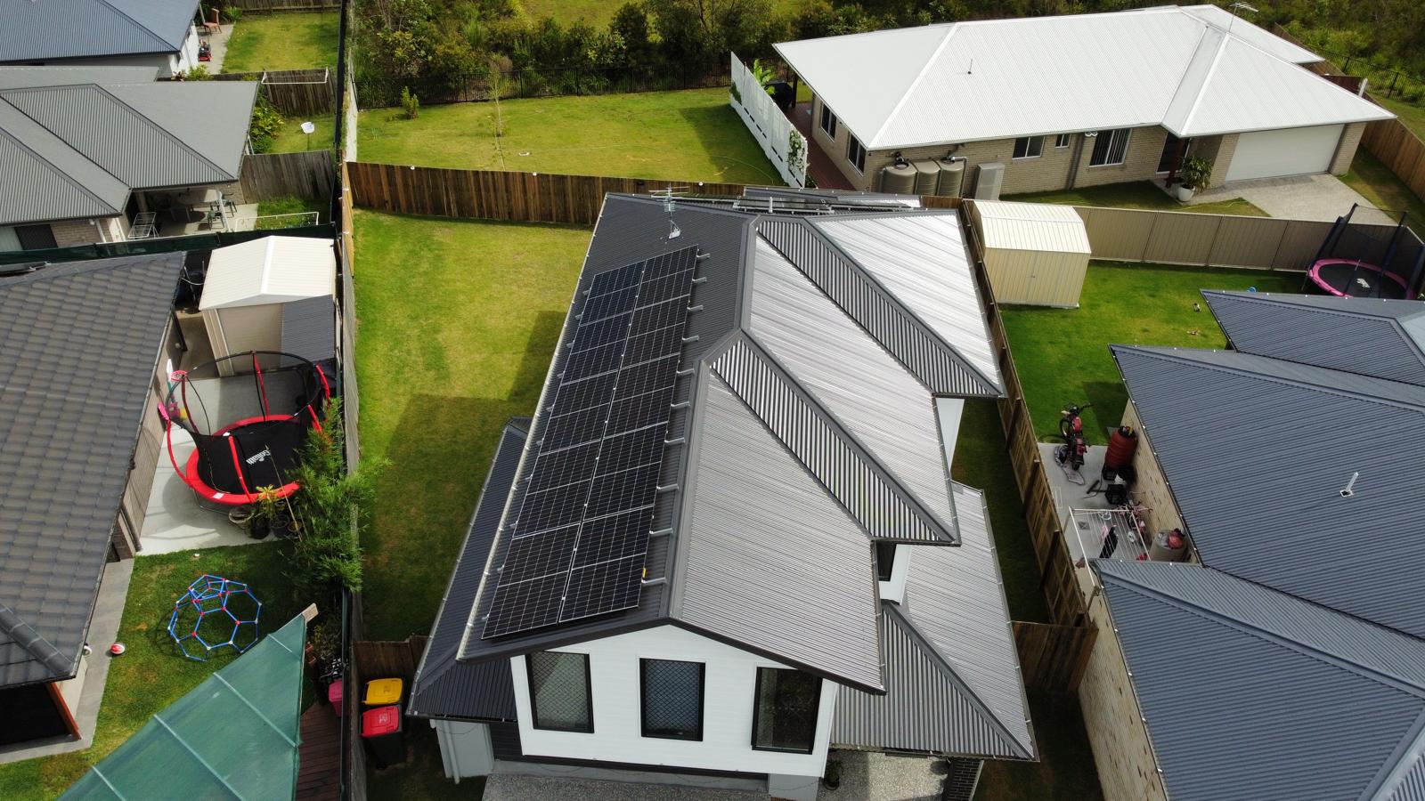 Solar installation - Redcliffe home